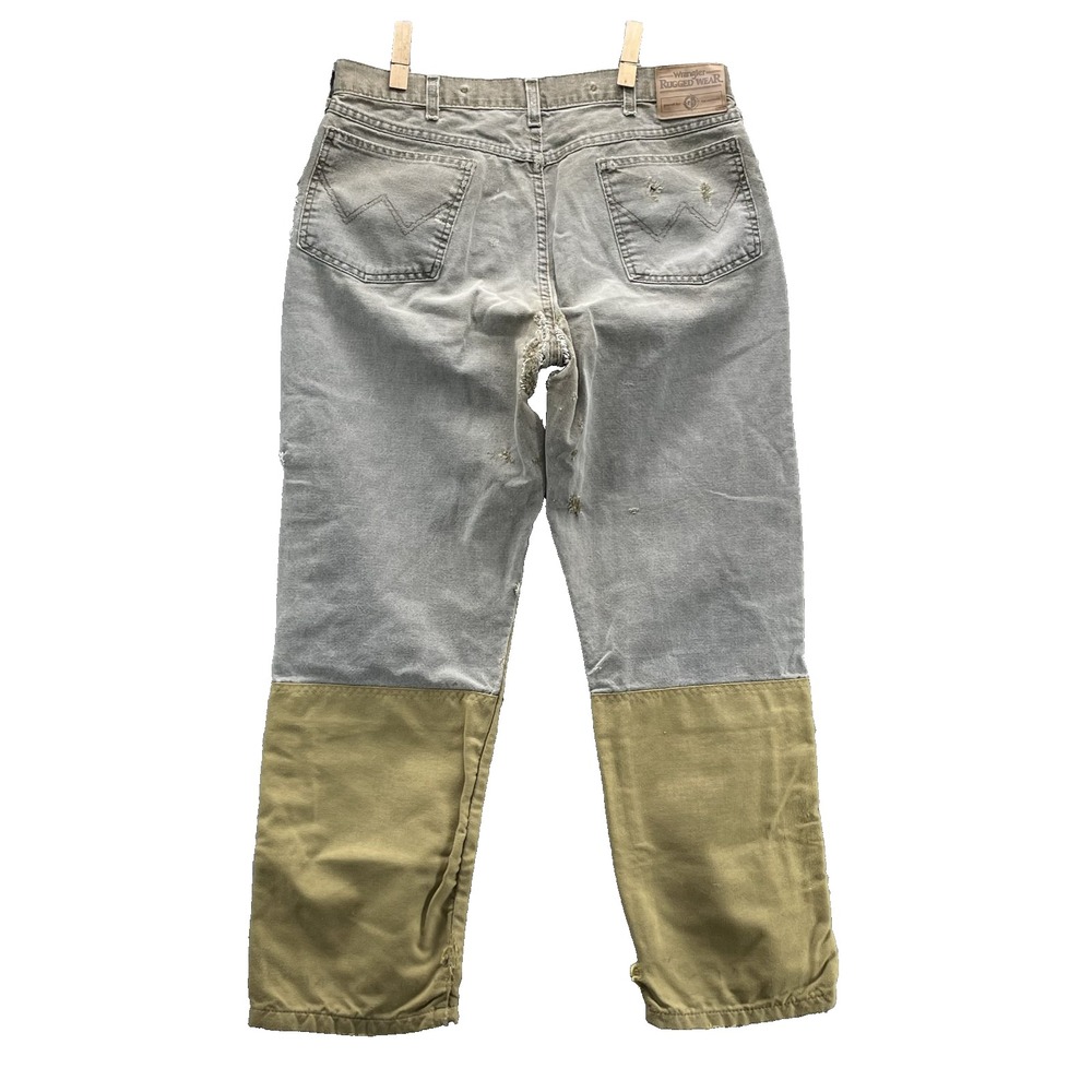Wrangler Rugged Upland Pants Men's 33x29* Two-Tone Hunting Brush Guard Field - Picture 2 of 15